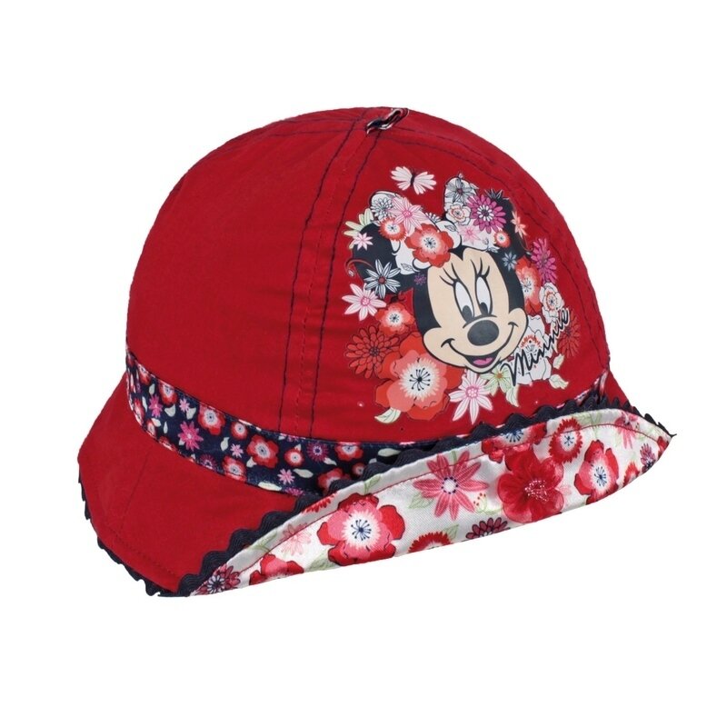 Palarie rosie colectia minnie mouse