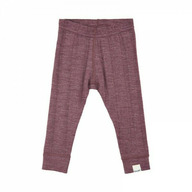 Pantaloni fine rib leggings din lana merinos - CeLaVi - Tulipwood 90