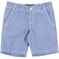 Pantaloni scurti bleu cu dungi (3206), 104 cm