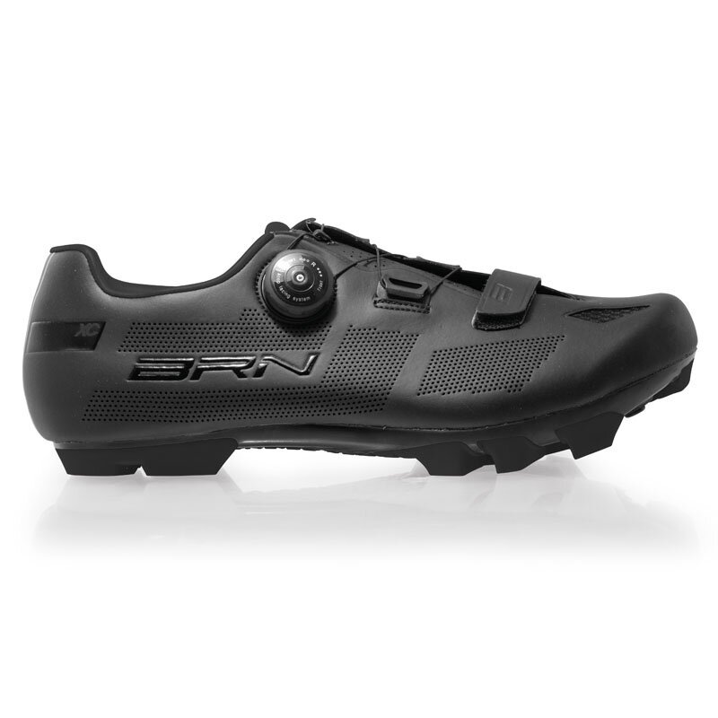 Pantofi Ciclism Brn Xc Mtb Negri/Rosu 42