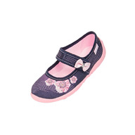 Pantofi cu interior de bumbac pentru fetite Vi-GGa-Mi Kamila Imprimeu marimea 26
