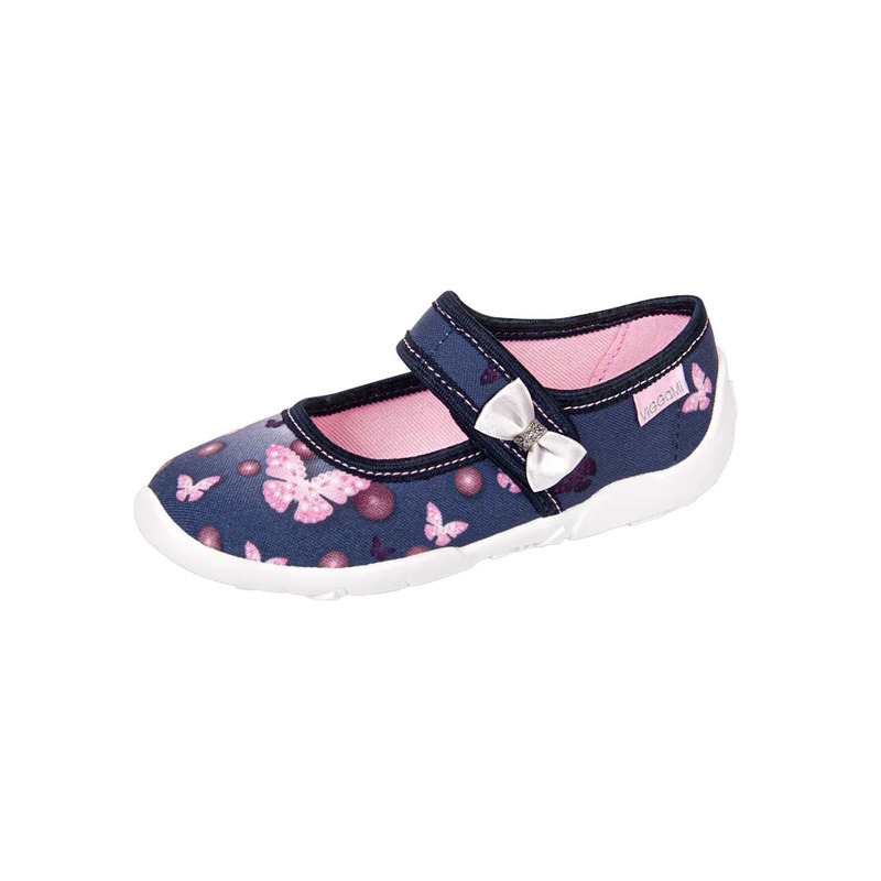Pantofi cu interior de bumbac pentru fetite Vi-GGa-Mi Weronika Imprimeu marimea 31