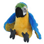 Wild republic - Papagal Macaw Galben - Jucarie Plus  30 cm - 2