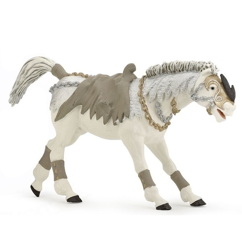 Calul cavalerului fara fata - figurina papo