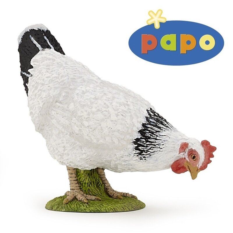 Figurina Papo -Gaina alba Peckin