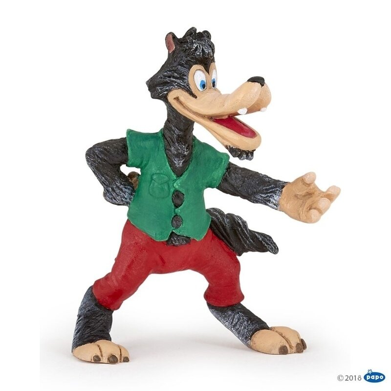 Figurina papo-lup din scufita rosie