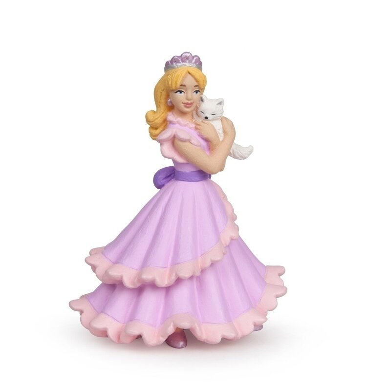 Figurina papo printesa cu pisica