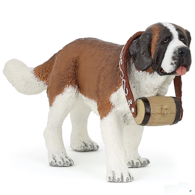 Saint bernard - figurina papo