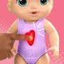 Hasbro - Papusa bebelus , Baby alive , Fericita, Cu batai colorate ale ale inimii, Multicolor - 3