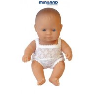 Miniland - Papusa Baby european fata 21cm