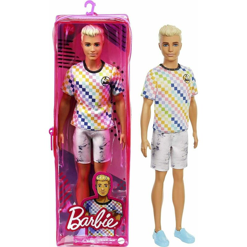 Mattel - Papusa Barbie Fashonista, Baiat, Cu tinuta lejera de vara