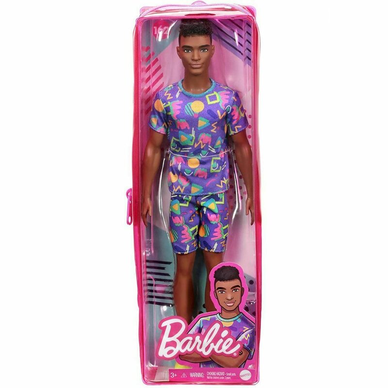 Mattel - Papusa Barbie Fashonista, Cu tinuta lejera, Multicolor