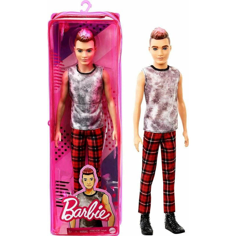 Mattel - Papusa Barbie Fashonista, Baiat, Cu tinuta puck