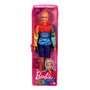 Mattel - Papusa Barbie Fashonista,  Cu bluza de trening, Multicolor - 1