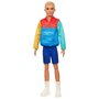 Mattel - Papusa Barbie Fashonista,  Cu bluza de trening, Multicolor - 2