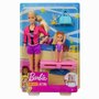 Mattel - Papusa Barbie Cariera , Blonda, Antrenoare de gimnastica - 2