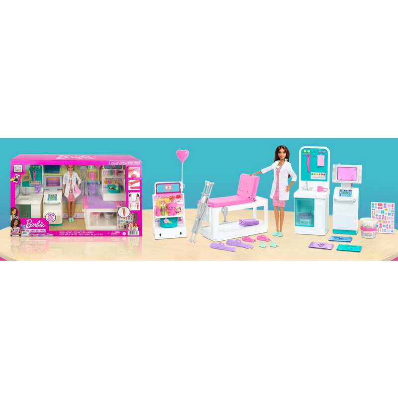 Mattel - papusa barbie cariere set de joaca doctor ortoped