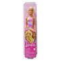 Mattel - Papusa Barbie , Cu parul blond, Cu rochita inflorata, Multicolor - 2
