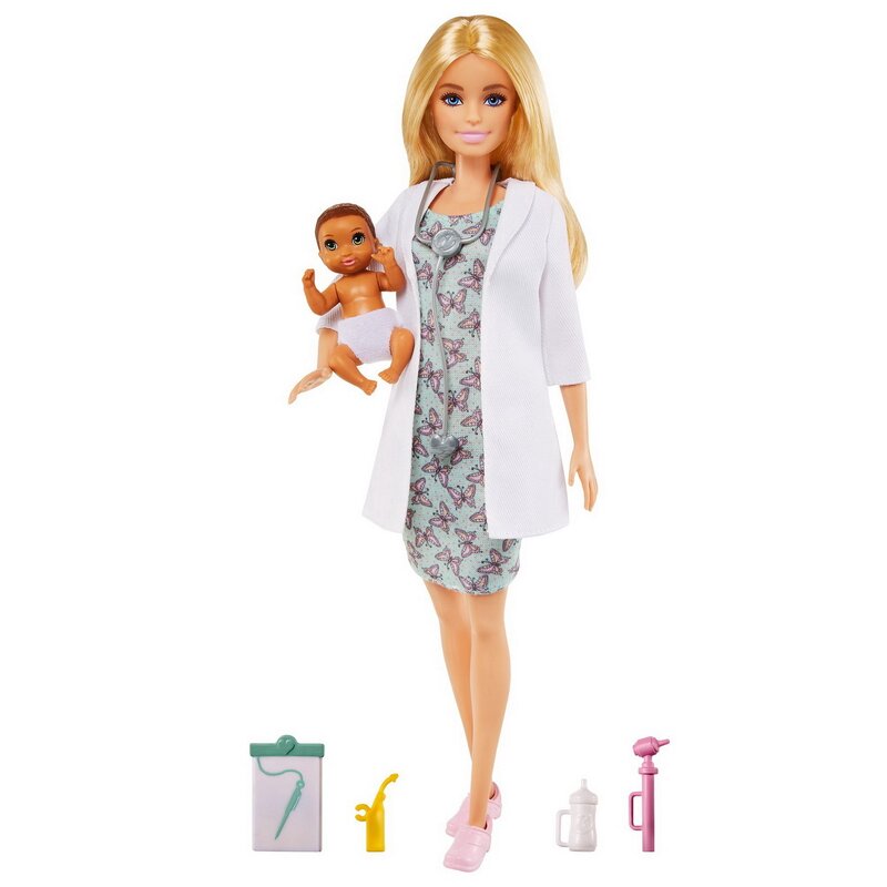 Mattel - PAPUSA BARBIE DOCTOR PEDIATRU