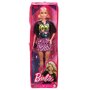 Mattel - Papusa Barbie Fashonista,  Blonda, Cu tinuta de vara rock - 1
