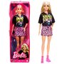 Mattel - Papusa Barbie Fashonista,  Blonda, Cu tinuta de vara rock - 7