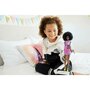 Mattel - Papusa Barbie Fashonista,  Cu par afro, Cu jacheta lila - 3