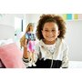 Mattel - Papusa Barbie Fashonista,  Cu parul blond, Cu rochita sport - 3