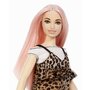 Mattel - Papusa Barbie , Fashionistas,  Cu parul roz - 9