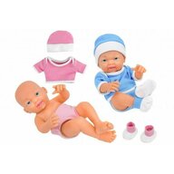 Globo - Papusa bebe  Bimbo Nou nascut 20 cm cu haine maternitate