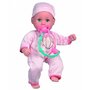 Papusa bebelus 35 cm RS Toys cu accesorii linistitoare si chilotei de schimb - 3