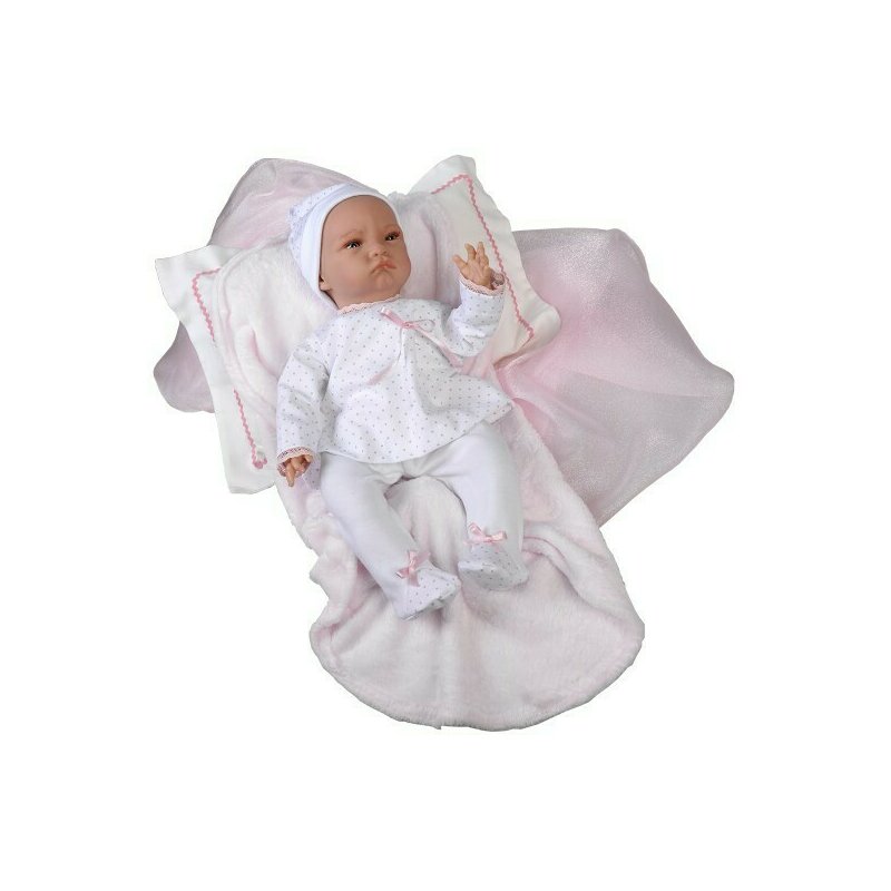 Falca - papusa bebelus inma 44 cm cu accesorii