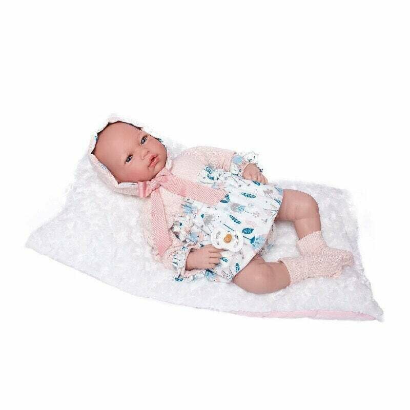 Guca - papusa bebelus realist reborn lola, 46 cm,