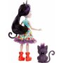 Papusa Enchantimals by Mattel Ciesta Cat cu figurina Climber - 2
