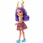 Papusa Enchantimals by Mattel Danessa Deer cu figurina - 3