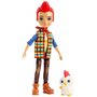Papusa Enchantimals by Mattel Redward Rooster cu figurina Cluck - 1