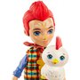 Papusa Enchantimals by Mattel Redward Rooster cu figurina Cluck - 3