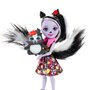 Papusa Enchantimals by Mattel Sage Skunk cu figurina - 2
