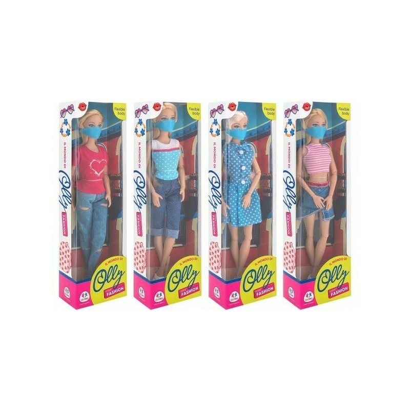 Globo - papusa fashion , cu masca