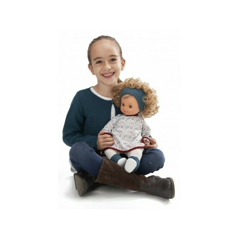 Falca - papusa fetita nadia 44 cm cu haine de schimb