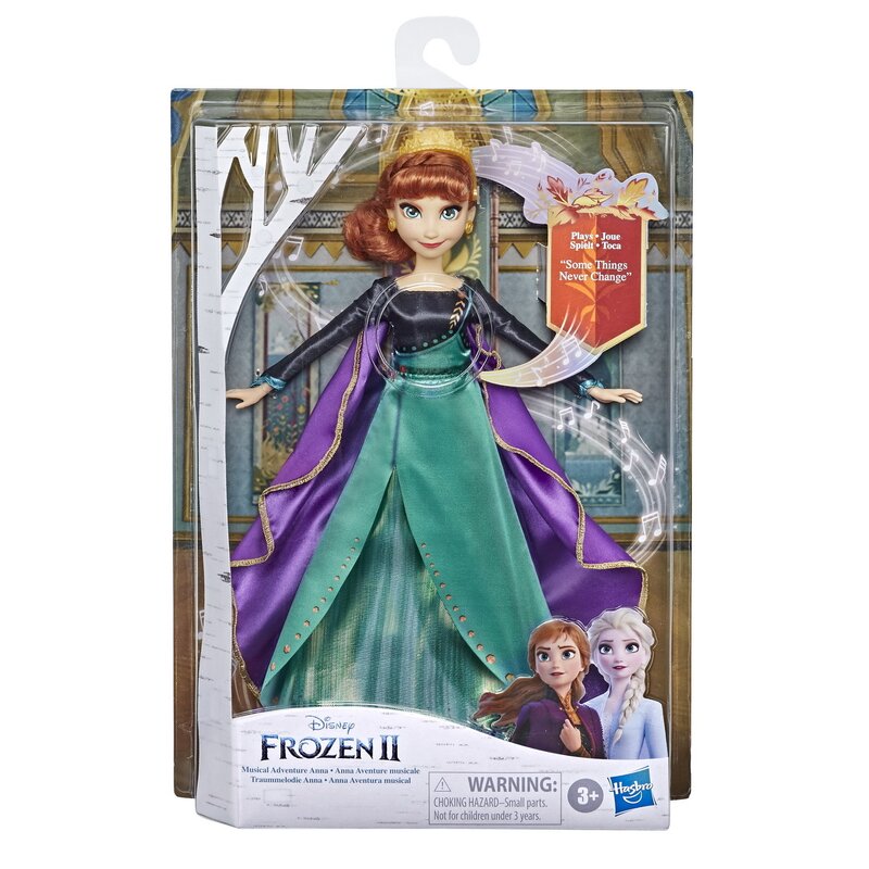 Hasbro - papusa frozen2 anna musical adventure