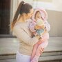 Papusa, Petite&Mars, Elise, Din plus, 35 cm, Ambalaj cu mini puzzle din carton, 0 luni+, Multicolor - 5