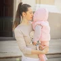 Papusa, Petite&Mars, Elise, Din plus, 35 cm, Ambalaj cu mini puzzle din carton, 0 luni+, Multicolor - 6