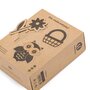 Papusa, Petite&Mars, Elise, Din plus, 35 cm, Ambalaj cu mini puzzle din carton, 0 luni+, Multicolor - 11