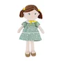 Papusa, Petite&Mars, Hannah, Din plus, 35 cm, Ambalaj cu mini puzzle din carton, 0 luni+, Multicolor - 2