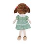 Papusa, Petite&Mars, Hannah, Din plus, 35 cm, Ambalaj cu mini puzzle din carton, 0 luni+, Multicolor - 6