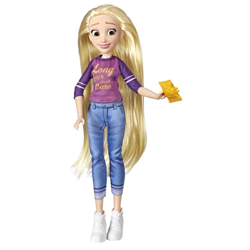 Hasbro - Papusa Printesa Rapunzel , Comfy Squad