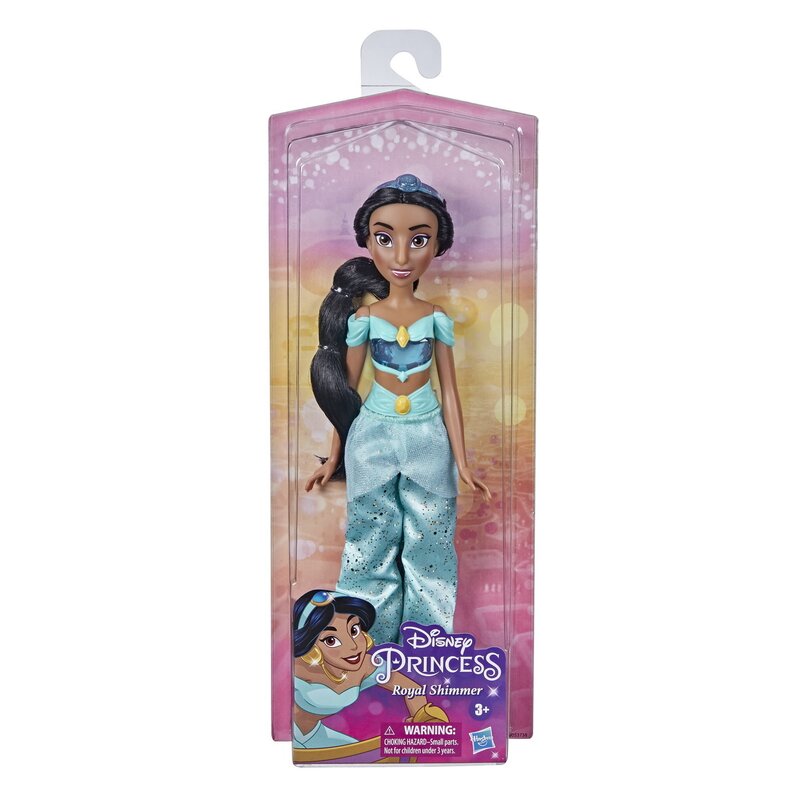 Hasbro - papusa printesa jasmine , stralucitoare