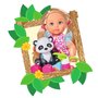 Simba - Papusa Evi Love 12 cm Baby Safari cu figurine si accesorii - 4