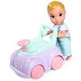 Papusa Simba Steffi Love Baby Car 29 cm cu figurina si accesorii - 2