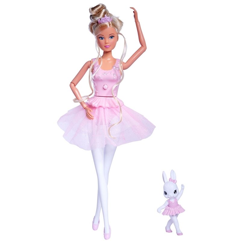 Simba - Papusa Steffi Love Dancing Ballerinas 29 cm cu figurina